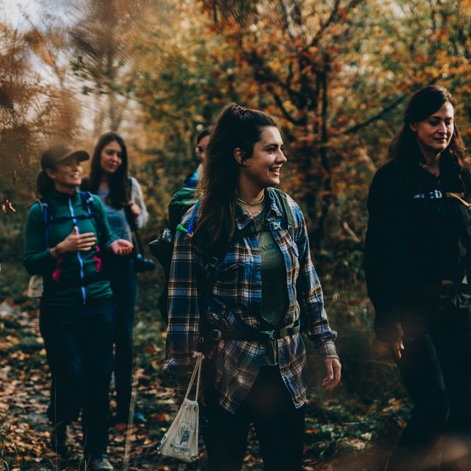 Die Wanderei - unterwegs mit der Gruppe