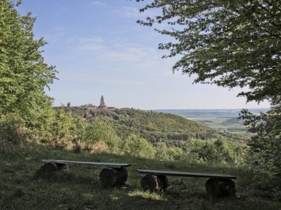 Kyffhäuserwanderweg Ausblick 