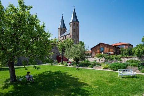 Kloster Drübeck Gartenansicht