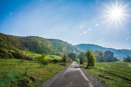 Unstrut-Werra-Radweg im Südharz