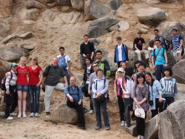 Erlebnisführung Harz - Gruppe am Rehberger Graben