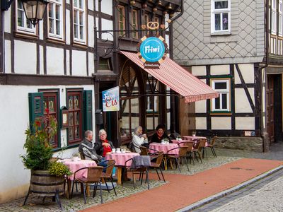 Friwi Werk Witte oHG Stolberg - Vor dem Café Friwi