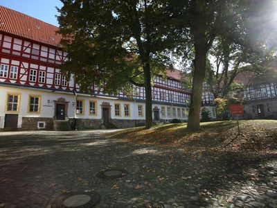 Innenhof Schloss Herzberg