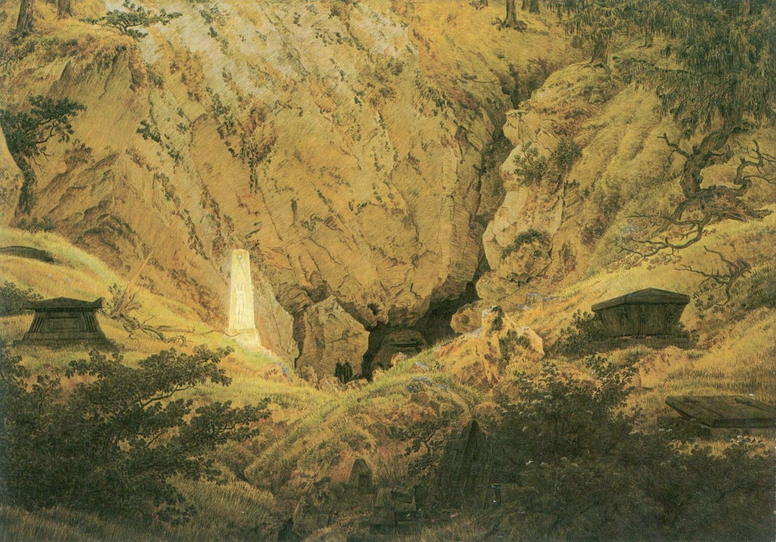 Marmorbruch von Friedrich 