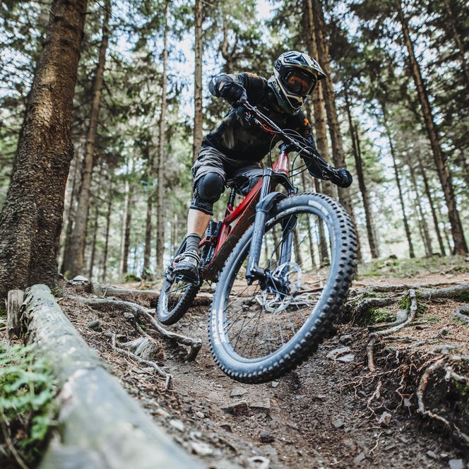 Mountainbiken in Hahnenklee bei Goslar