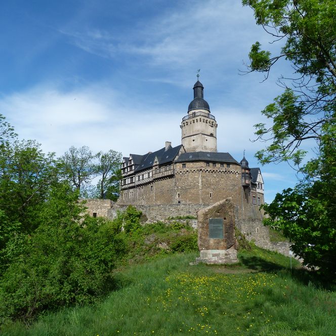 Burg Falkenstein - Ansicht von der Ostseite