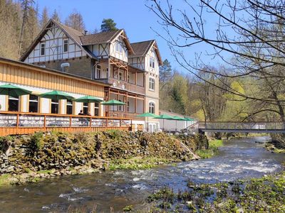 Bodetaler Basecamp Lodge in Neuwerk - Außenansicht