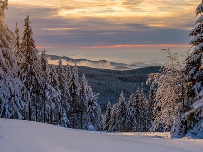 Ausblick Harzer Winterwelt