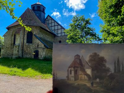 Malerblick Frauenkirche Ellrich