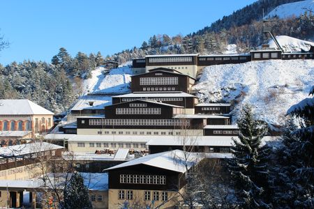 Winterlicher Rammelsberg in Goslar