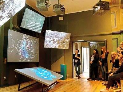 Multimedia-Installation im Museum Friedland