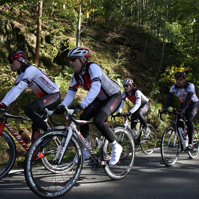 Rennradfahren im Harz - Gruppe