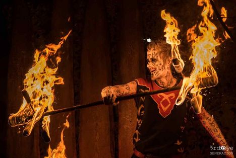 Hexoween - Feuershow