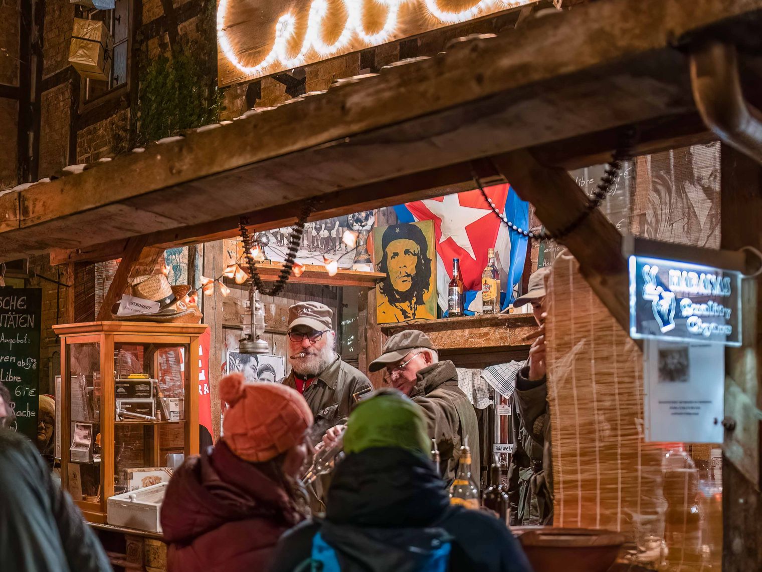 Advent op de binnenplaatsen van Quedlinburg