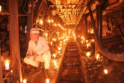 Der Rabenstein im Kerzenschein, Stollenverlauf