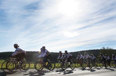 Rennradfahren im Harz - Gruppe