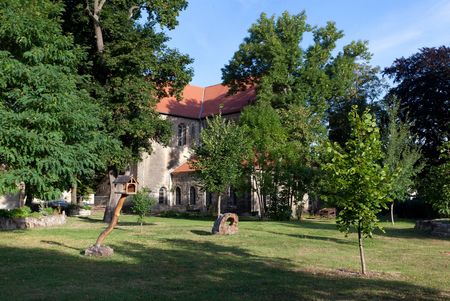 Kloster Burchardi - Kirche und Park