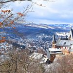 Schloß Wernigerode im Winter