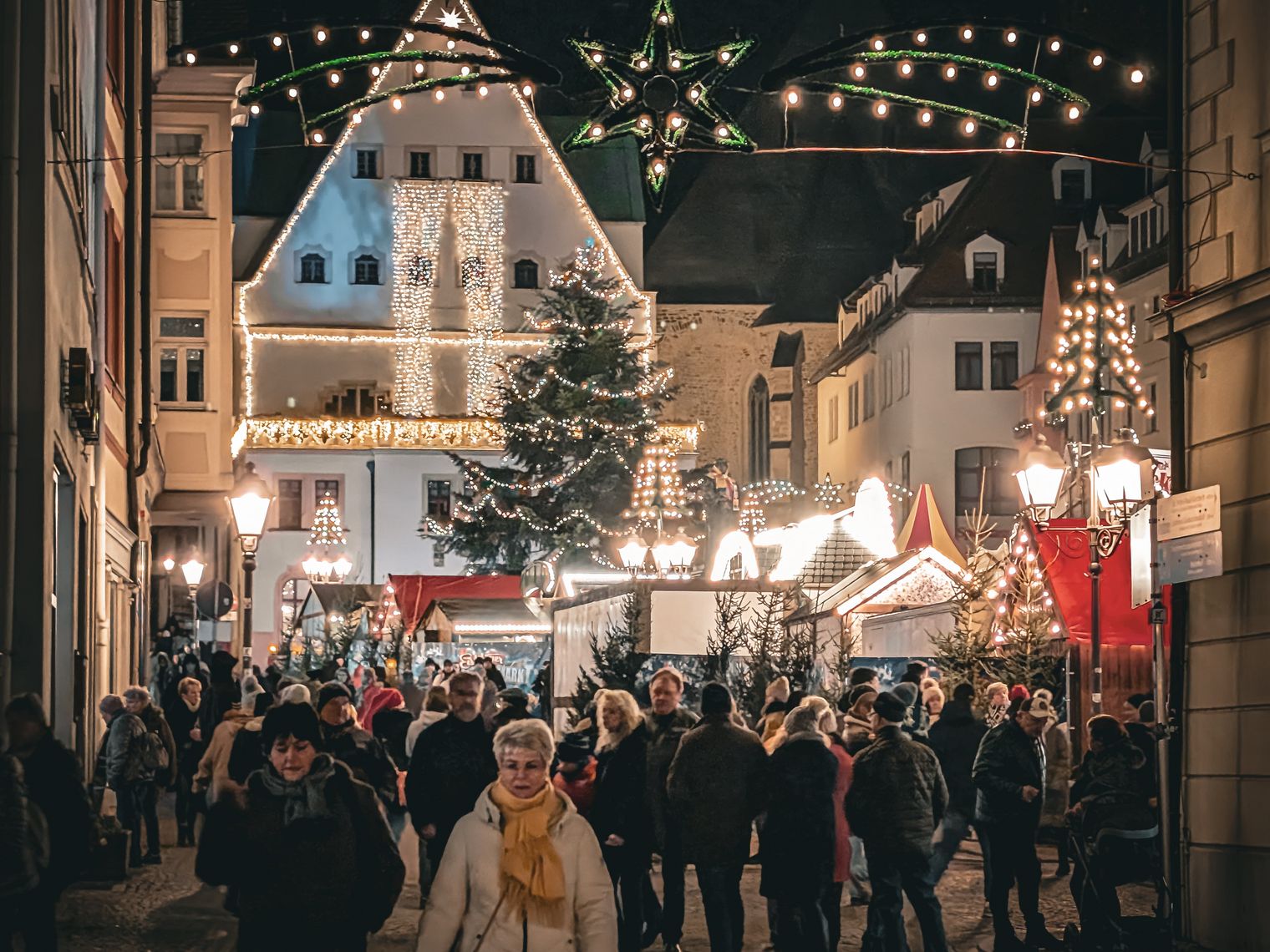 Kerstmarkt in Lutherstadt Eisleben