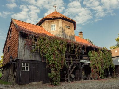 Schachtgebäude des Oberharzer Bergwerksmuseums 