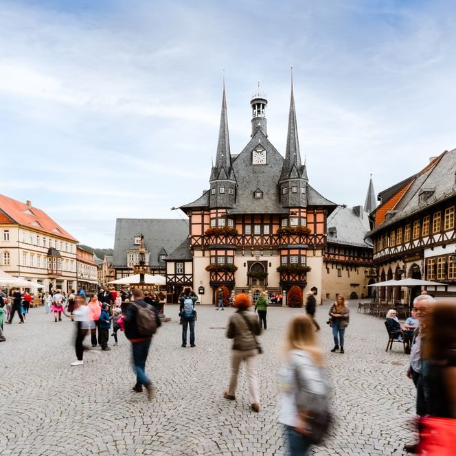 Wernigerode Rathaus Marktplatz