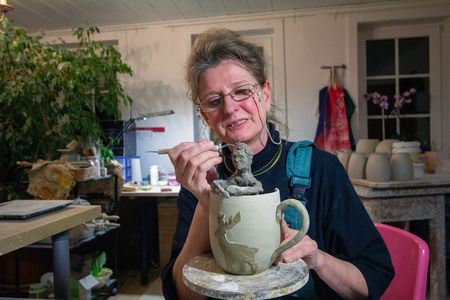 Typisch Harz – Harz-Keramik Altenau | Am Modell der Selfie-Tasse 