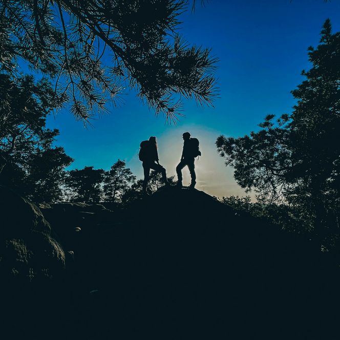 Die Wanderei - auf dem Gipfel