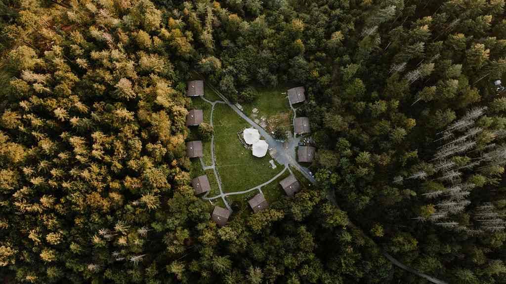 Harzverbunden im Bad Grund - Luftbild