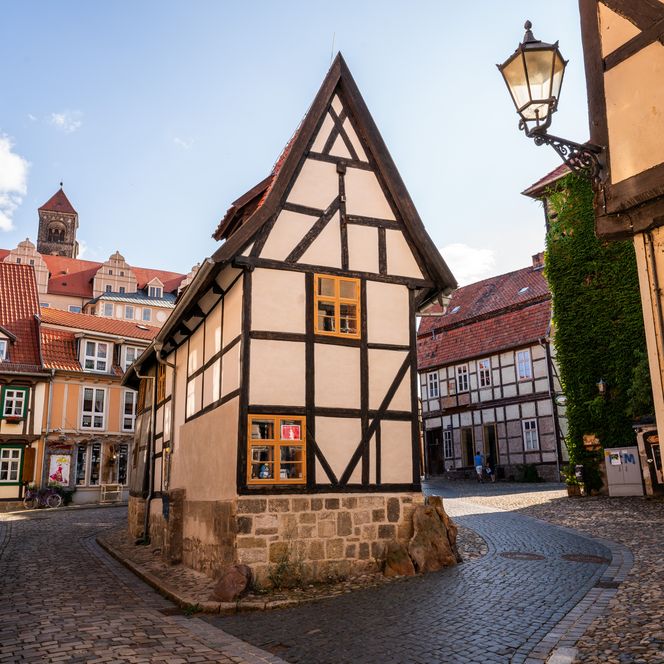 Quedlinburg, Finkenherd-huset, bindingsværk