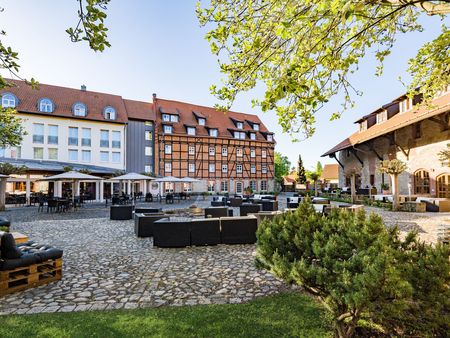 Blick Innenhof - Best Western Hotel Schlossmühle Quedlinburg