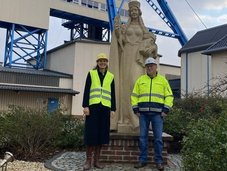 Frank Schneider Erlebnisbergwerk Sondershausen bei der Harz-Podcast-Aufnahme