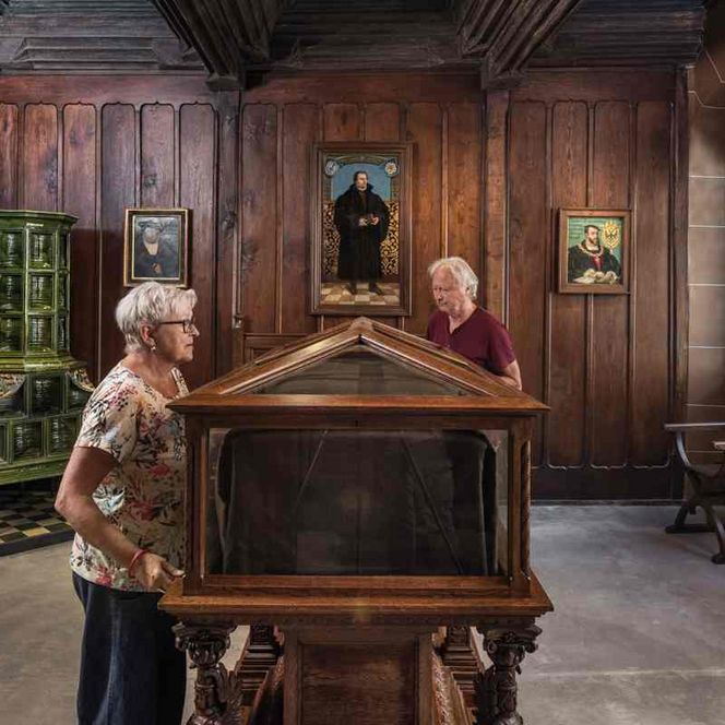 Luthers Sterbehaus in der Lutherstadt Eisleben - Ausstellung