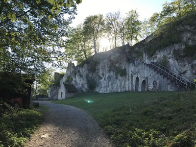 Außenansicht Burgruine Scharzfels