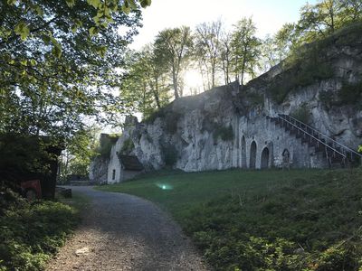 Außenansicht Burgruine Scharzfels