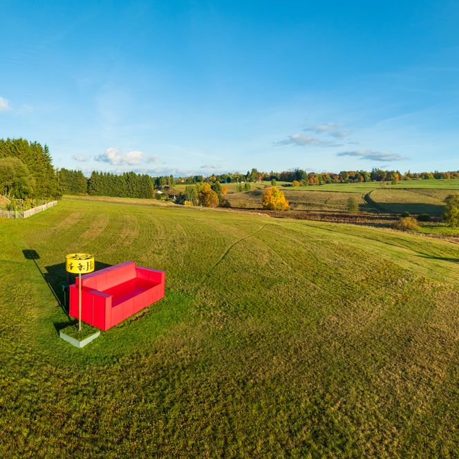 Rotes Sofa Benneckenstein bei Elbingerode