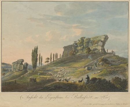 Die Gegensteine bei Ballenstedt von Balzer