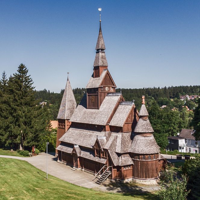Gustav Adolf Stabkirche in Hahnenklee