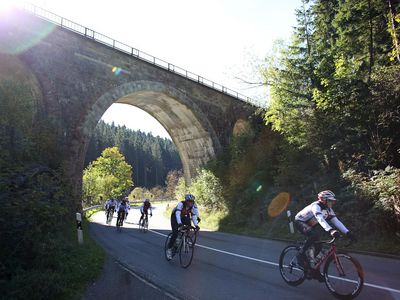 Rennrad im Harz