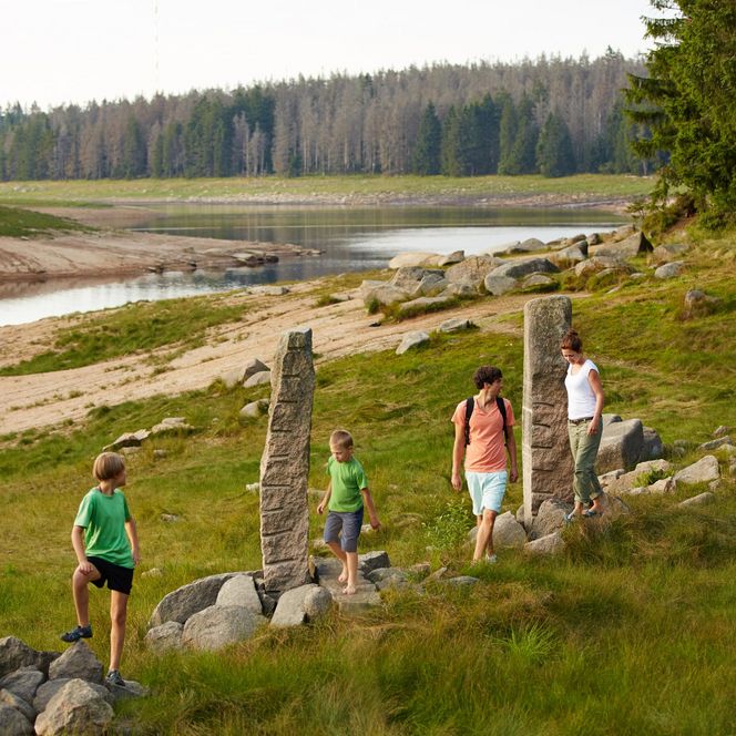 Familientour am Oderteich