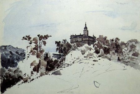 Blick auf Falkenstein