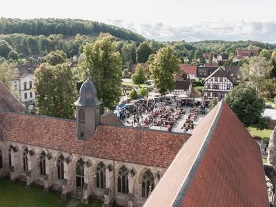 Kloster Walkenried - Blick auf den Klostervorplatz