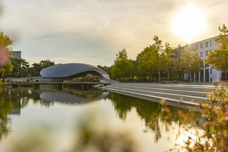 Parkimpressionen in der Autostadt Wolfsburg