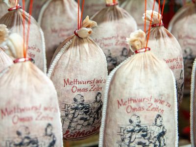 Koithahns Harzer Landwurstspezialitäten - Mettwurst im Textildarm