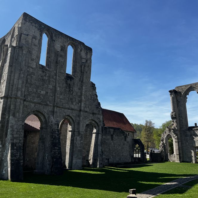 Zisterzienserkloster Walkenried im Frühling