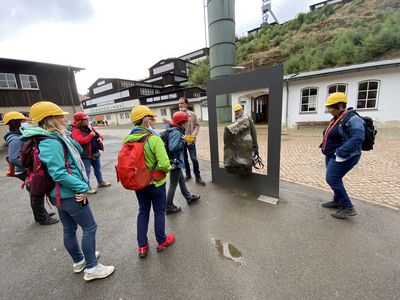 Am Besucherbergwerk Rammelsberg