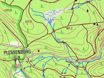 Kartenausschnitt Fläche Ilsenburg 