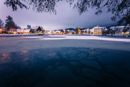 Rothe Forellen im Winter