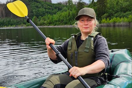 Auf dem Wasser - Rafts on Trails