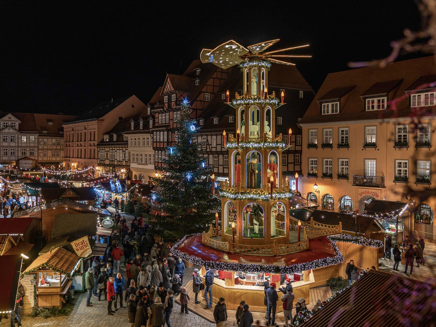 Kerstmarkt in Quedlinburg