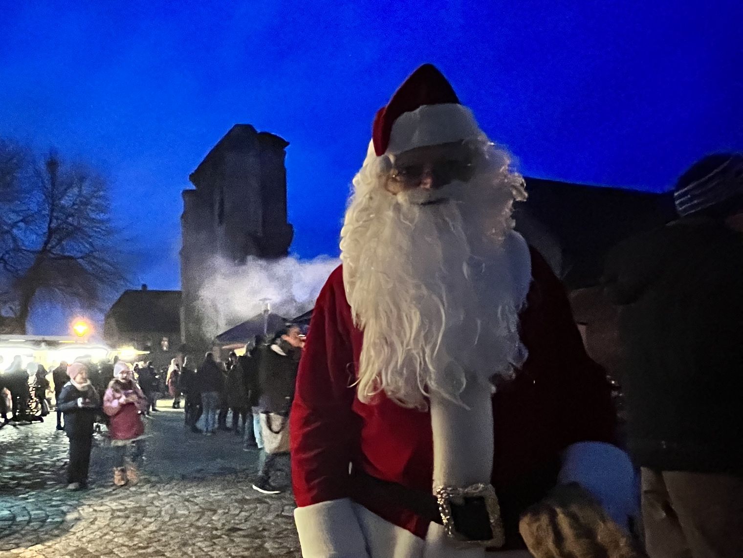 Julemanden på W. 